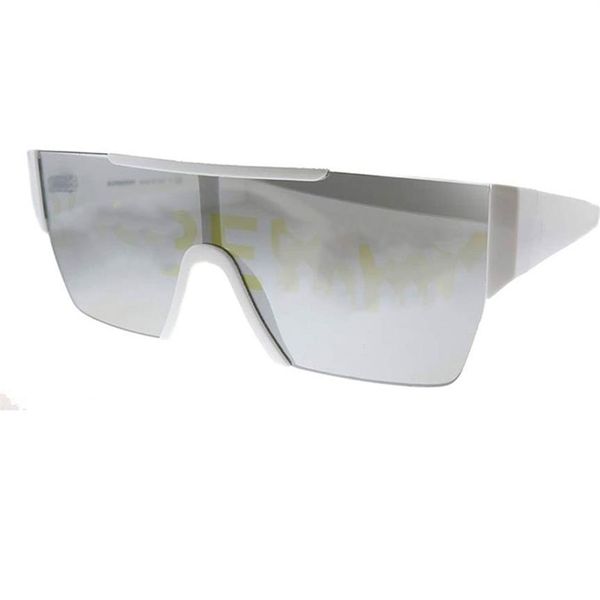 

men women designer sunglasses fashion all in one mirror rimless glasses classic sunglasses original box251w, White;black
