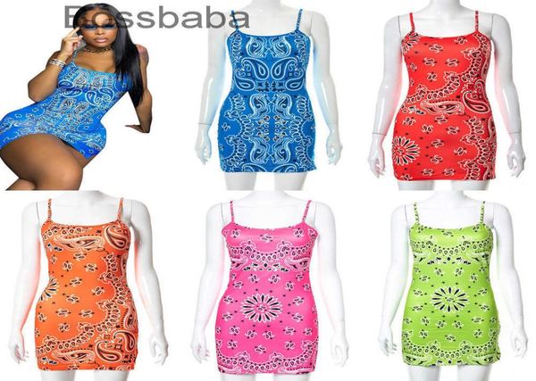 

summer sleeveless women casual dress fashion cashew flower print suspender open backpack hip ultra short dresses designers clubwea9291545, Black;gray