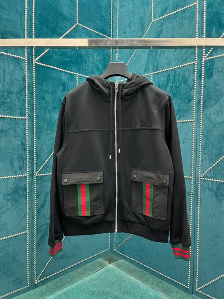 

men's plus size outerwear & coats sizehoodies hoodies suit hooded casual fashion color stripe printing asian size wild breathable f3r, Black;brown