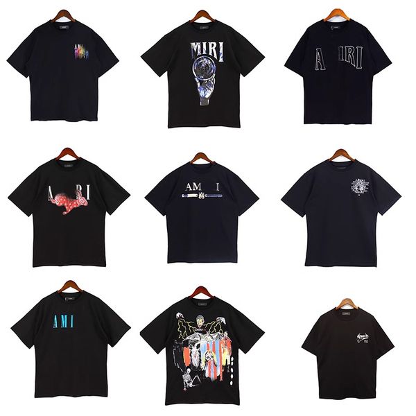 

luxury limited mens designer short sleeves t shirt short summer casual fashion tees rabbit year with brand letter letter print edition t-shi, White;black