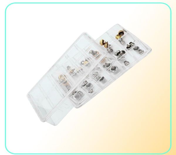 

40pcs watch crowns watch waterproof replacement assorted repair tools with box6537306