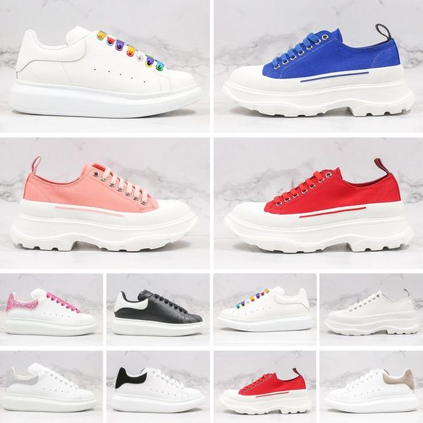 

2023 casual shoes espadrilles trainers women flats platform sneak designer logo red black leather luxury velvet suede womens lace up with me