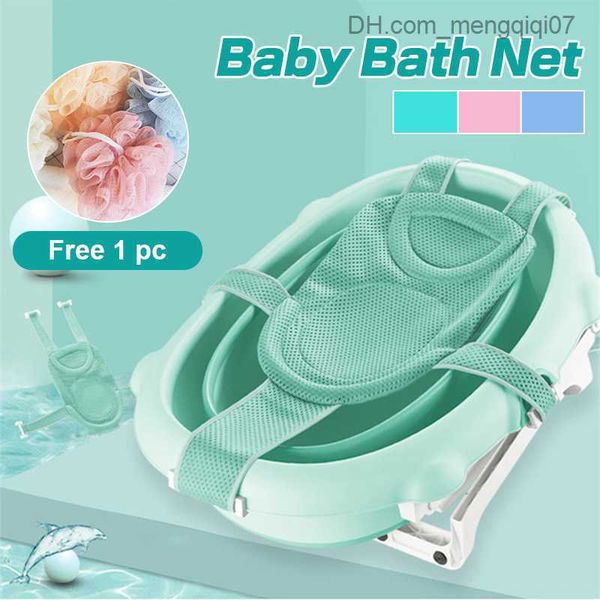 

bathing tubs seats baby shower bathtub mesh anti slip bathtub seat adjustable newborn safety bathtub support pad foldable soft pillow z23081