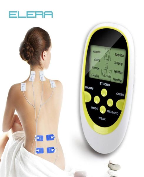 

electric massager electrical stimulator full body relax muscle therapy massager massage tens acupuncture electrostimulator9817420