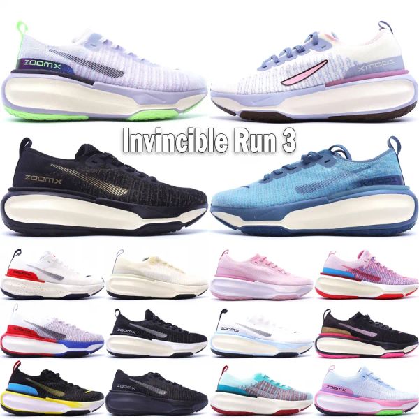 

invincible run fk 3 running shoes men women oreo triple black midnight navy team red sail ice blue fk outdoor sneakers max us 11