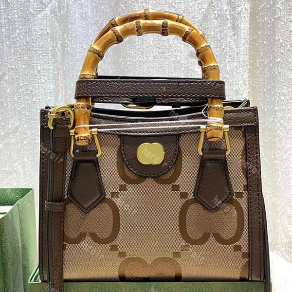 

bamboo handbag luxurys designer shoulder bag for women dian ladies casual crossbody quality classic letter prints shopping tote bag wallets