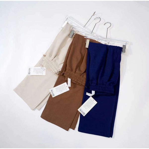 

lulu pant women's softstreme high waisted wide leg pa casual loose cozy yoga sweatpa with pockets sports athletic lounge woman394
