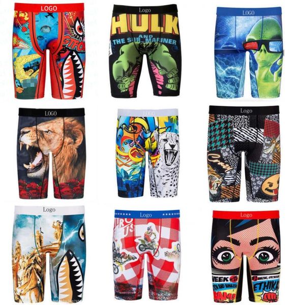 

quick drying elastic beach underwear summer men boy boxers briefs 2xl plus size man shorts pants sport breathable desinger vendor 9201128, White;black