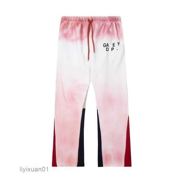 

designer galleries mens depts jeans dept pants sweatpants speckled classic letters print men's women's couple loose versatile casu, Blue