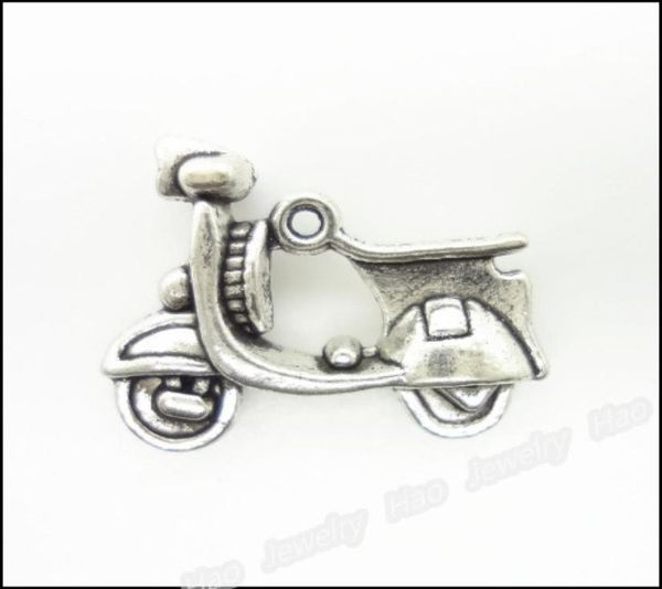 

whole alloy tibetan silver plated scooter charms vintage electrocar metal charms 1823mm aac11959014831, Bronze;silver