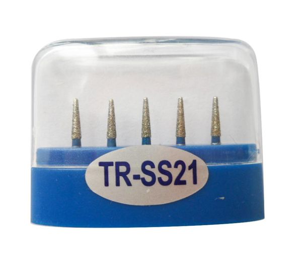 

1 pack5pcs trss21 dental diamond burs medium fg 16m for dental high speed handpiece many models available9721287