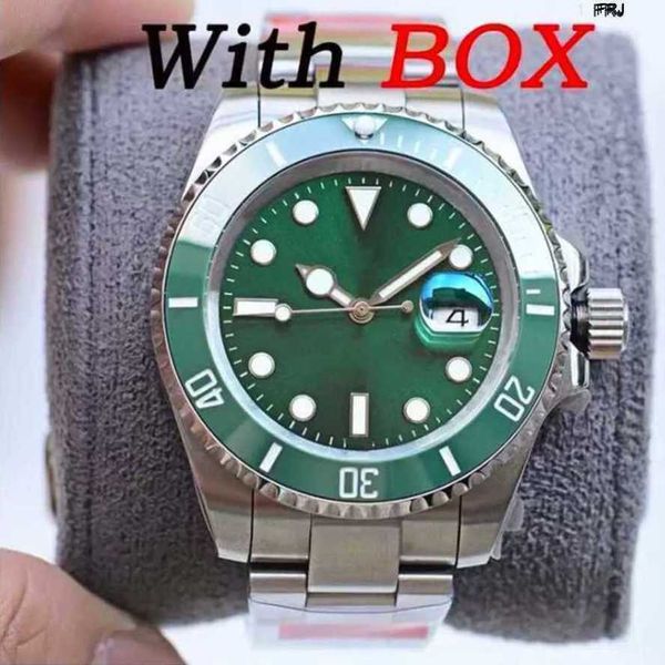 

rolaxs watch mens watches mechanical automatic st9 luxury men ceramic bezel black sapphire date dial 40mm stainles xlv9 frj, Slivery;black