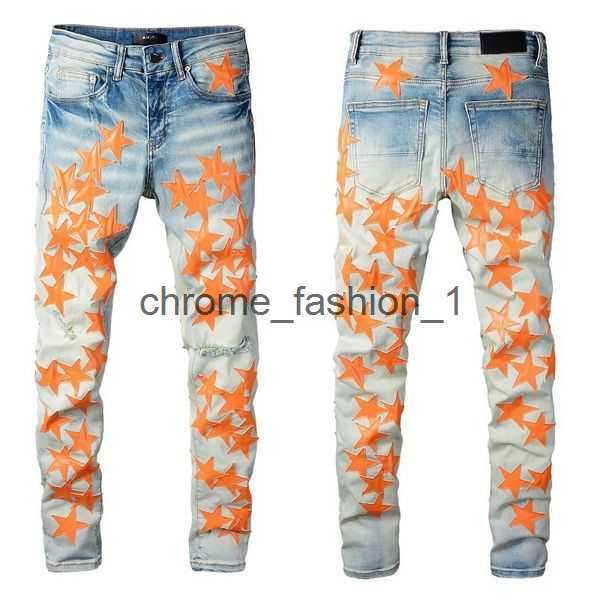 

designer jeans mens denim embroidery pants fashion holes trouser us size 28-40 hip hop distressed zipper trousers for male 2022 sell 2 mrmu, Blue