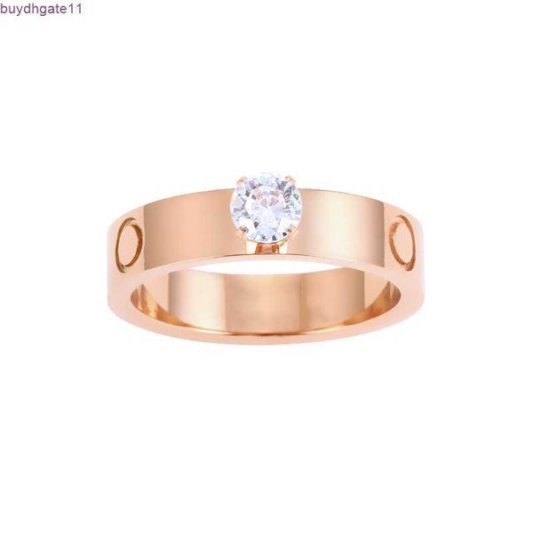 

8zhd ring designer titanium steel fashion jewelry man wedding promise for woman anniversary gift, Silver