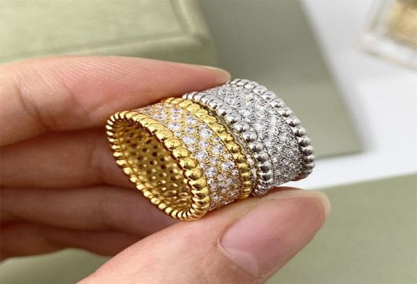 

women designer ring cleefes rings necklaces screw bracelet party wedding couple gift loves fashion luxury ring bracelets with box6829058, Silver