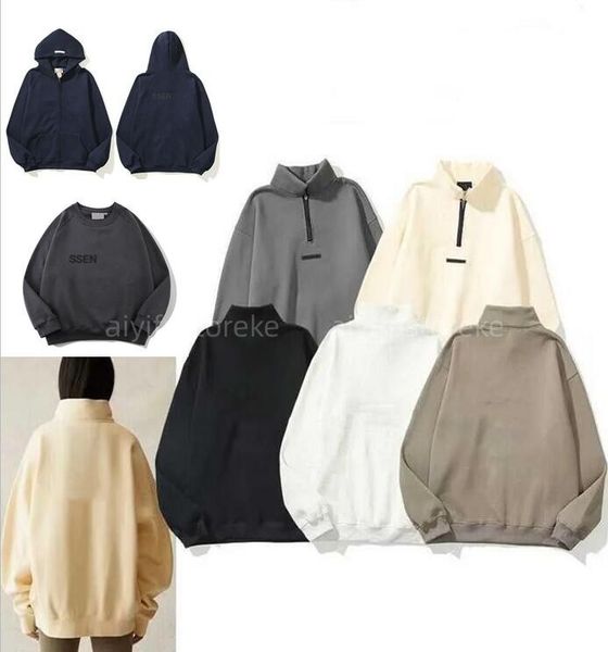 

ess hoodies mens hoodie designer hoodies woman hoodie fashion trend friends hoodie black and white gray print letter dream hoodie size s-4ss