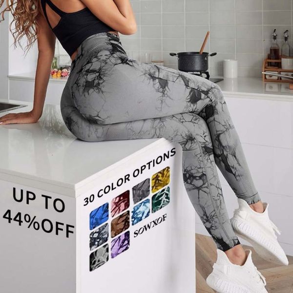 

women's leggings fitness women tie dye push up high waist leggings gym seamless yoga knitting trousers femme skims pants stretch athlet, Black