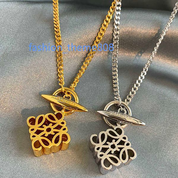 

necklaces bracelet designer jewelry titanium steel necklaces female niche luxury couples ins long sweater chain pendant, Silver