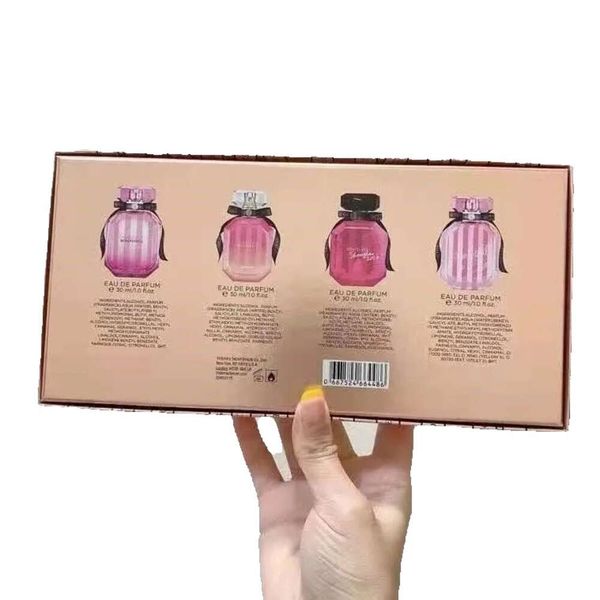 

2022 classical style lady perfume 30ml 4pcs 3pcs girl women secret vs fragrance long lasting parfum for woman delivery hot