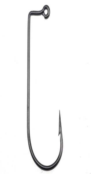 

rompin 100pcslot aberdeen offset jig fishing hook high carbon steel 90 degree shank bent saltwater jig hooks size 6405513290