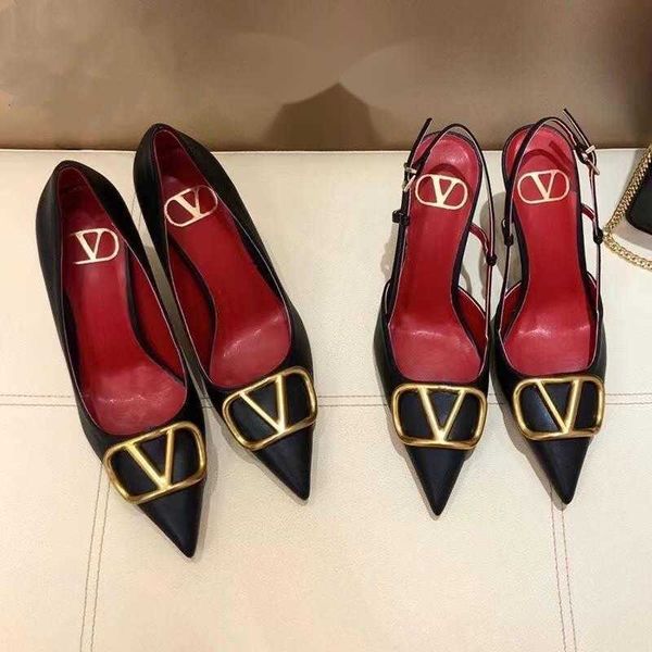 

designer sandals women high heels shoes 6cm 8cm 10cm pointed toe nude black patent leather lady wedding shoes with dust bag size34-45