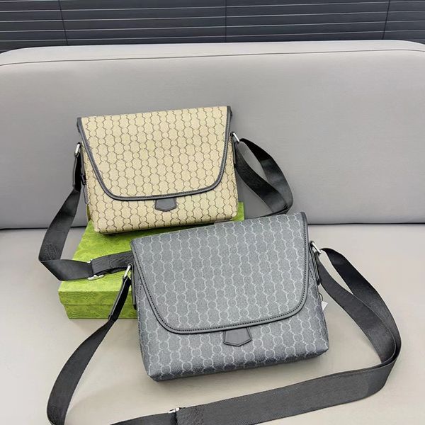 

designer bag mens messenger bag shoulder bag briefcase fashion grey black handbag for men leather purse wallets totes purse floral travel ba