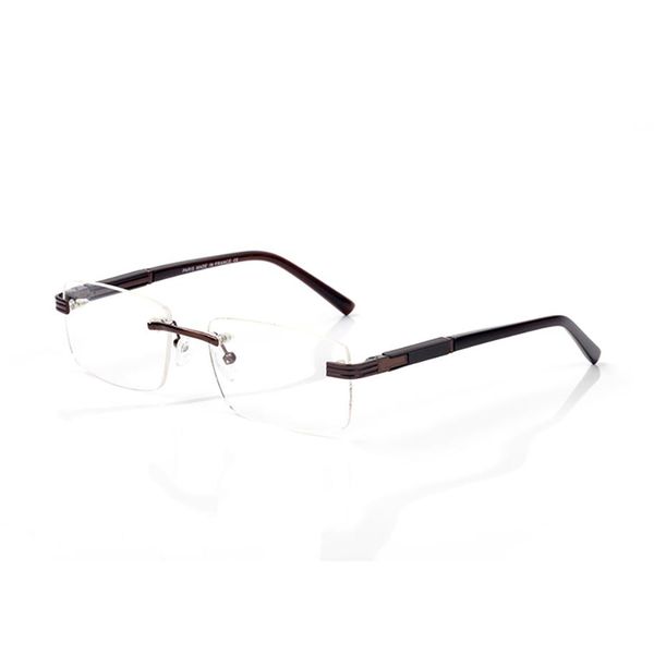 

grimles slasses onlineglasses frames fashion classic sunglasses men and women frameless square gradient lenses frame design art ex192y, White;black