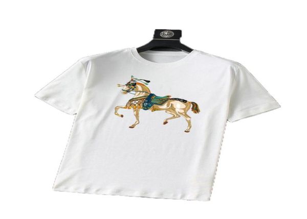 

fashion men tee summer tee round neck pullover monogrammed ladies casual shirt short sleeve street hip hop clothing a1137965, White;black