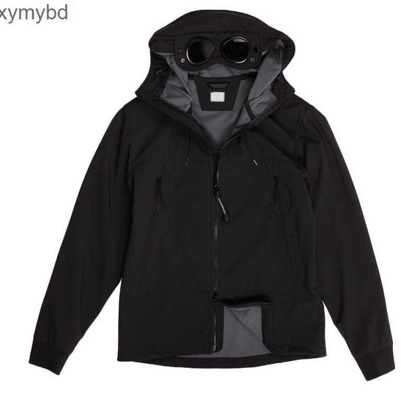 

fashion sports windbreaker jackets keep warm outdoor shell goggle hood jacket, Black;brown
