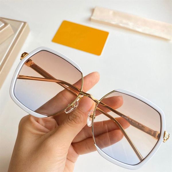 

z1269e sunglasses fashion women deisnger popular full frame uv400 lens summer style oval black color come with case280s, White;black