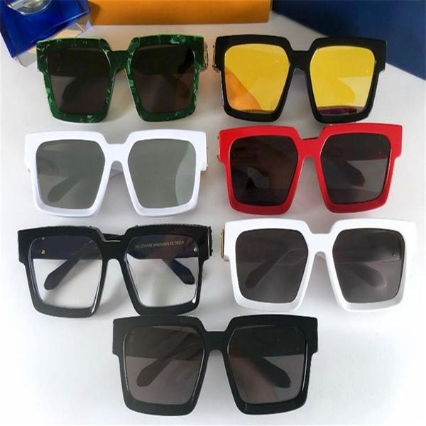 

new mens sunglasses women sunglasses fashion style uv400 lens protects eyes gafas de sol lunettes de soleil with box z2539, White;black