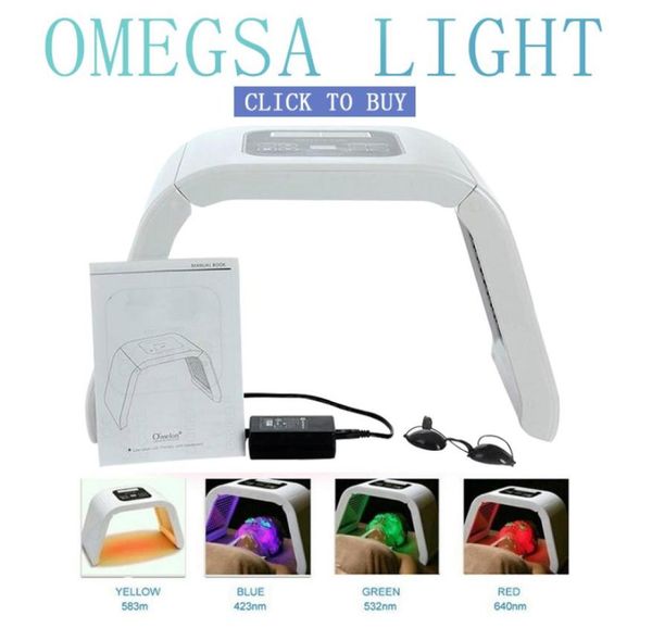 

lm004 4 light led facial mask pdt light for skin therapy beauty machine face rejuvenation salon equipment8632601