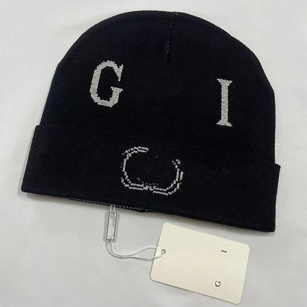 

fashion designer brand hat men's and women's brimless urinal hat warm knit hat in autumn and winter fashion trend skull hat, Blue;gray