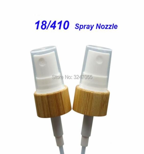 

18410 cosmetic bamboo bottle white head spray nozzle good for4252570
