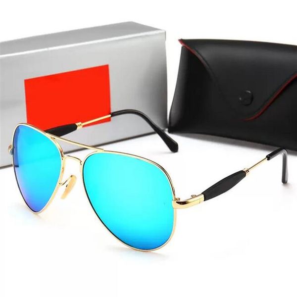 

classic fashion sunglasses for mens women summer shades mirror lenses sun glasses uv400 full metal frame driving shopping travel o281r, White;black