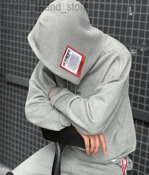 

autumn winter 21 vtm simple sticker men039s and women039s s hoodie w2208137782515, Black