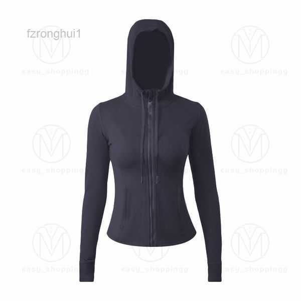 

yoga jackets wear hoodys define womens sports jacket coat double-sided sanding fitness cing hoodies long sleeve clothes two styles y0tu, Black;brown