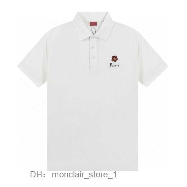 

designer men's t-shirt women's tiger head embroidery edition kenzo round neck luxury loose short sleeve sports classic summer 5 gu, White