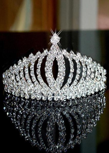 

bridal wedding dinner headpieces rhinestone crystal crowns hair accessories tiara bride weddings tiaras for brides hair ornaments9717195, Silver