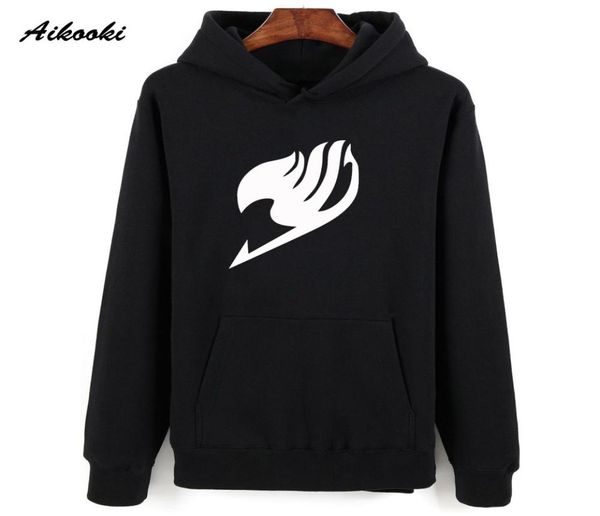 

aikooki fairy tail hoodies sweatshirt men women pullover hoody winter warm malefemale casual clothes fairy tail fashion t2001036152417, Black