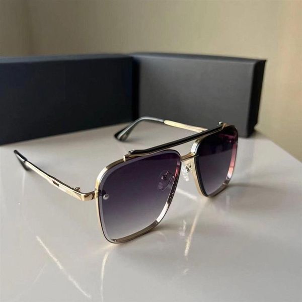 

model designer sunglasses mens womens metal vintage fashion style designers black sunglass menall-match uv 400 lens c240e, White;black
