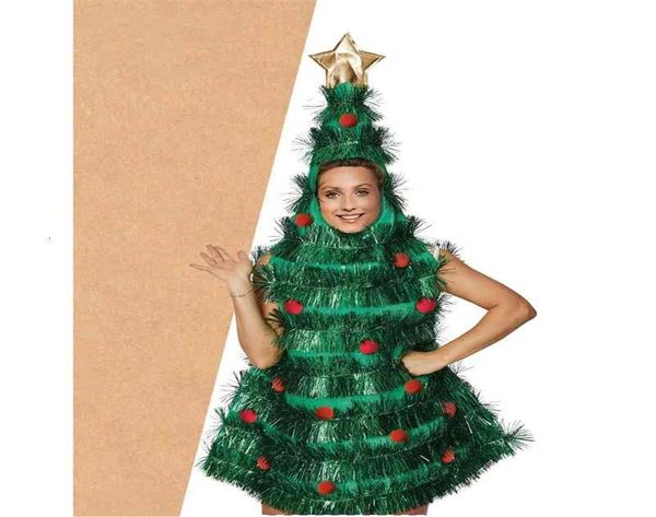 

christmas stage performance cosplay costume party christmas tree costume role play christmas costume6863571, Black