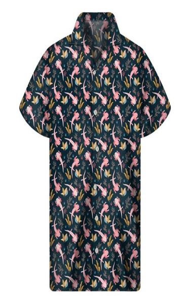 

men039s casual shirts hawaii axolotl for men short sleeve cuban collar shirt 3d print summer holiday button dazn and women6511700, White;black