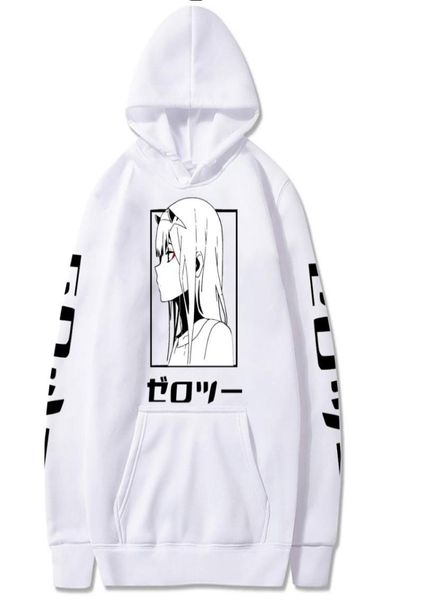 

darling in the franxx men women hoodies sweatshirts zero two hoodie x10226024179, Black