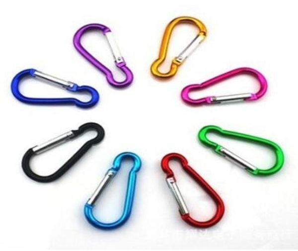 

small carabiner carabiner clip ring keyrings key chain outdoor sports camp snap hook keychains hiking aluminum metal stainless ste5110881