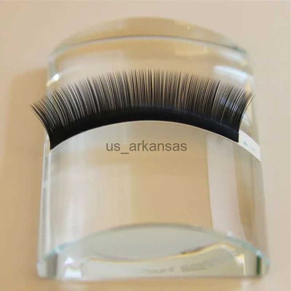 

false eyelashes 1pc professional u curved false eyelash stand pallet crystal glass u bend fan eyelash extension holder pad tray makeup tool