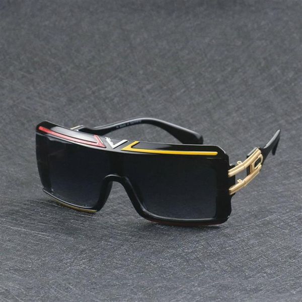 

brand new fashion big frame sunglasses men square metal sun glasses women retro sun glasses vintage gafas oculos de s2178, White;black