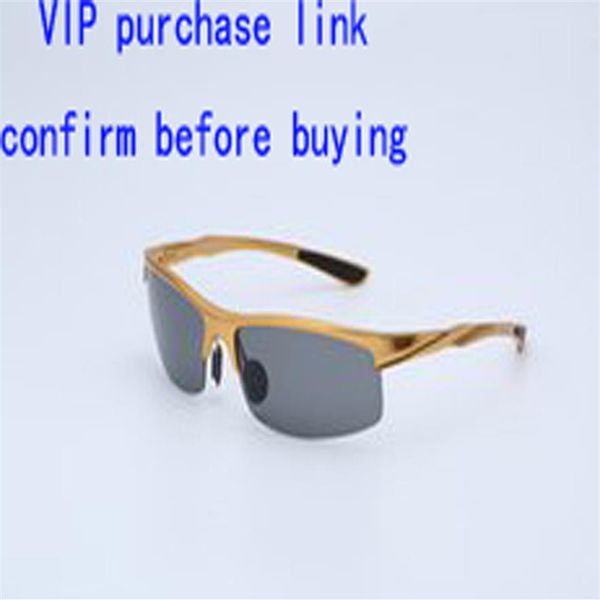 

sunglasses link new payment link prepayment deposit delivery negotiate payment upon request please contact us to confirm before pu2094, Black