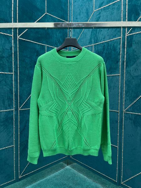 

men's plus size hoodies & sweatshirts jacquard letter knitted sweater in autumn / winter acquard knitting machine e custom jnlarged det, Black;brown