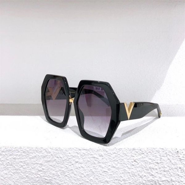 

black fashion square sunglasses 4053 black grey gradient sonnenbrille gafas de sol de fashion design womens sunglasses with box3440, White;black